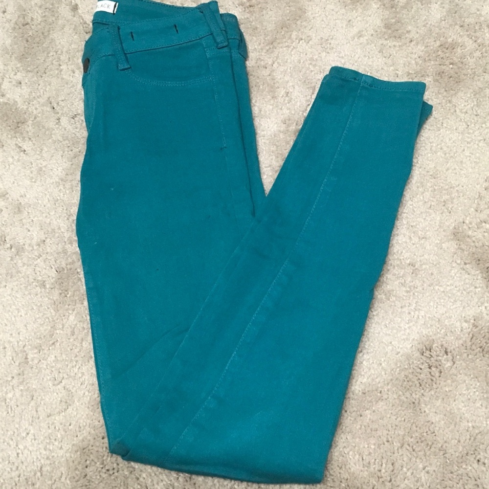 Teal colored Bullhead Jeans