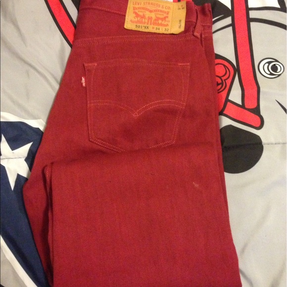 Levi's 501 Original Fit Jeans W 34 L 32 - Picture 1 of 2