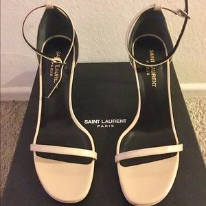 SAINT LAURENT CLASSIC JANE 80 ANKLE STRAP SANDAL