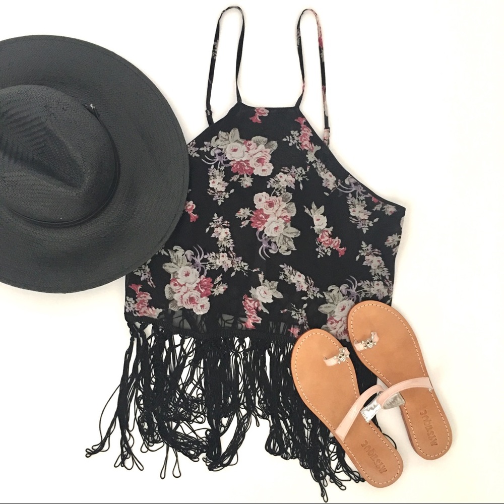 Fringe Crop Top