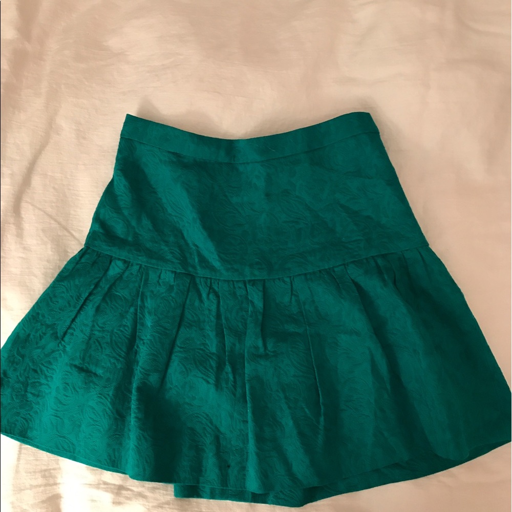 J Crew Green skirt