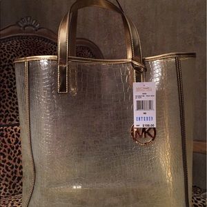 Michael Kors see through " CLEAR " Beach tote