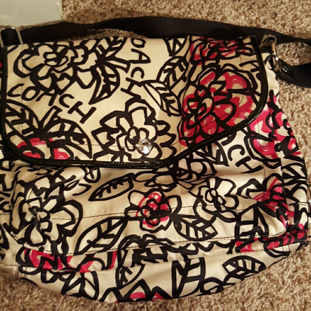 Coach poppy crossbody bag