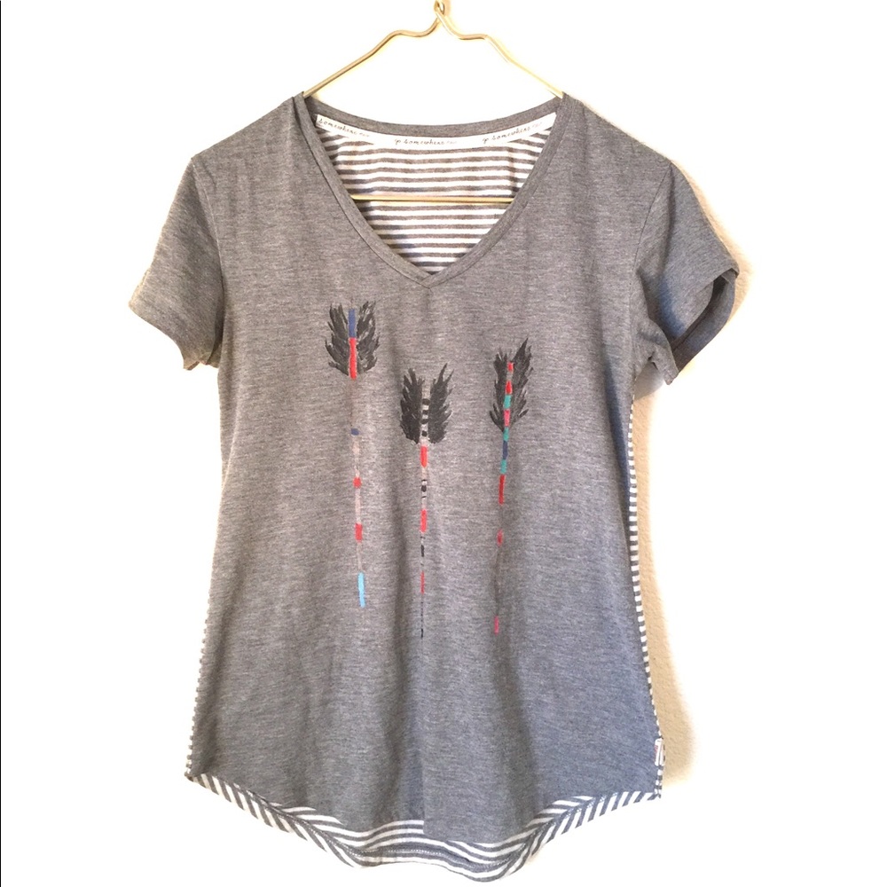 Darling T-Shirt with Arrows and Stripes