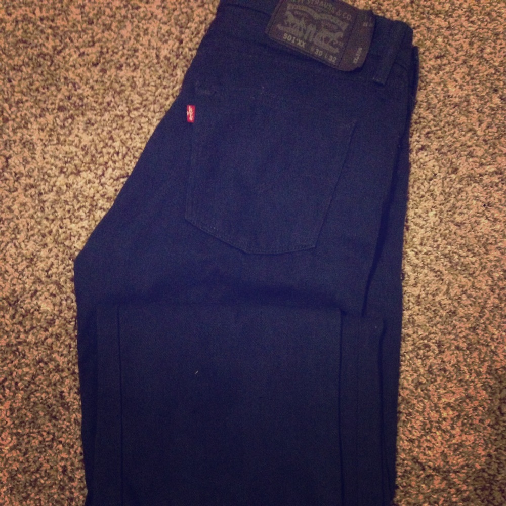 Levi 501 Straight Leg Fit Jeans Waist 30 Length 32
