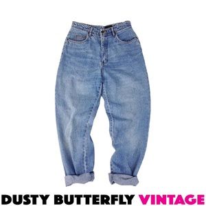 [SOLD]VINTAGE 90s BAGGY JEANS Hip Hop B GIRL High