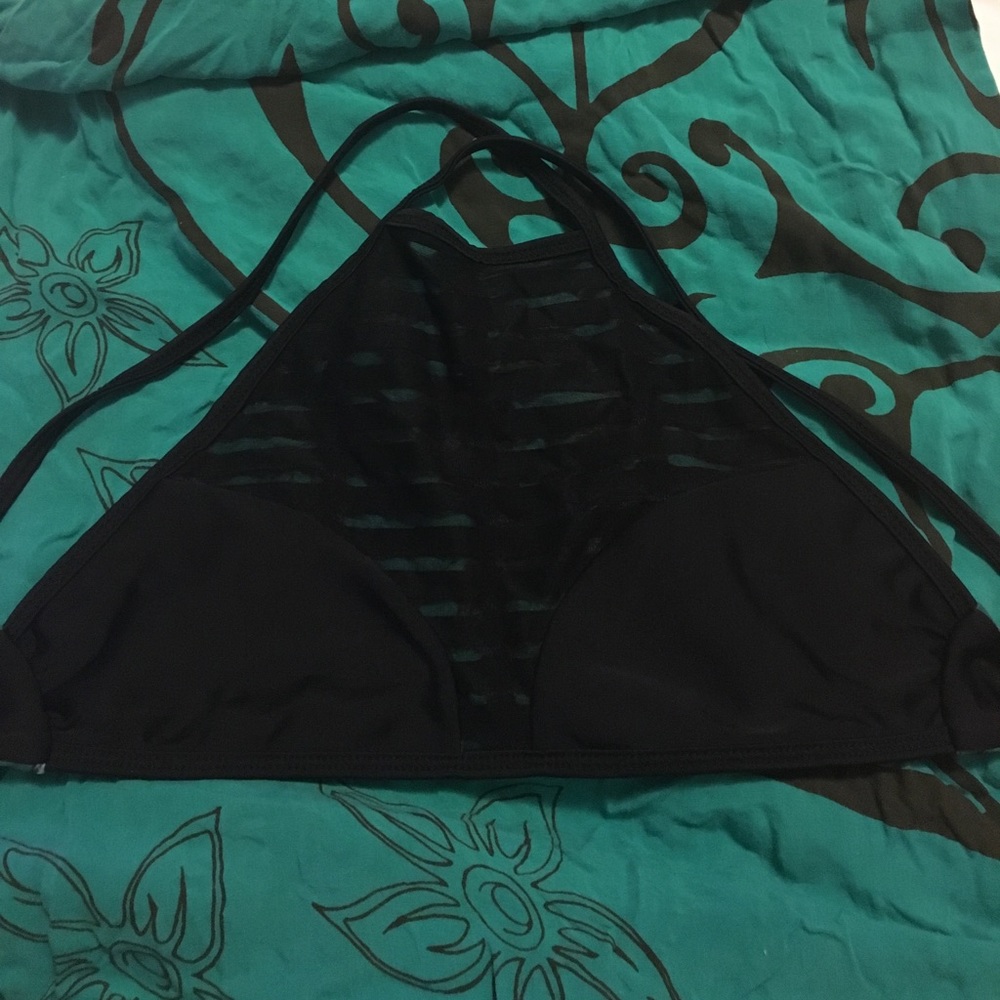 HOUSE OF AU+ORA RIDE OR DIE reversible bikini top
