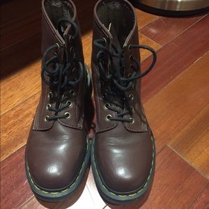 Dr martens 1460 8holes red vegan shoes boots