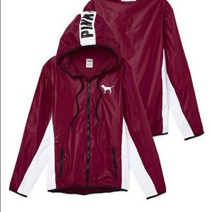 Victoria's Secret Pink zip up windbreaker