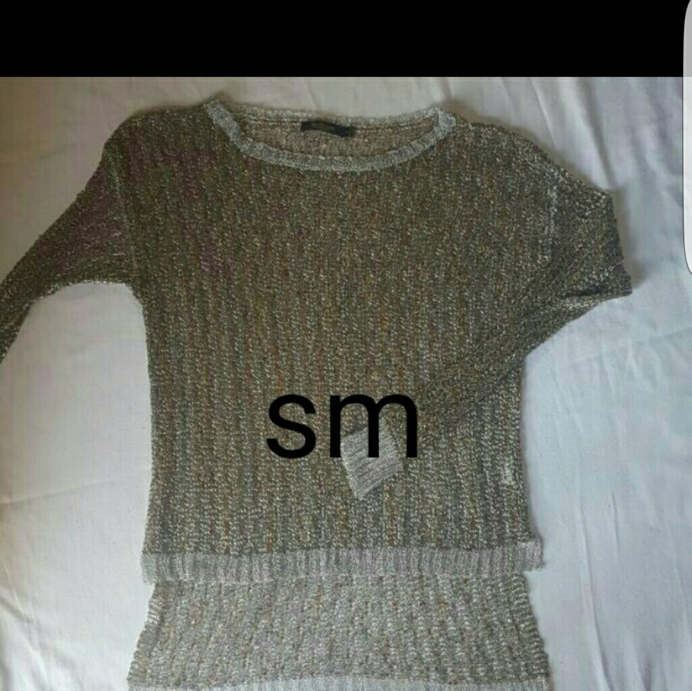Small Solitaire Gypsy crochet silver top