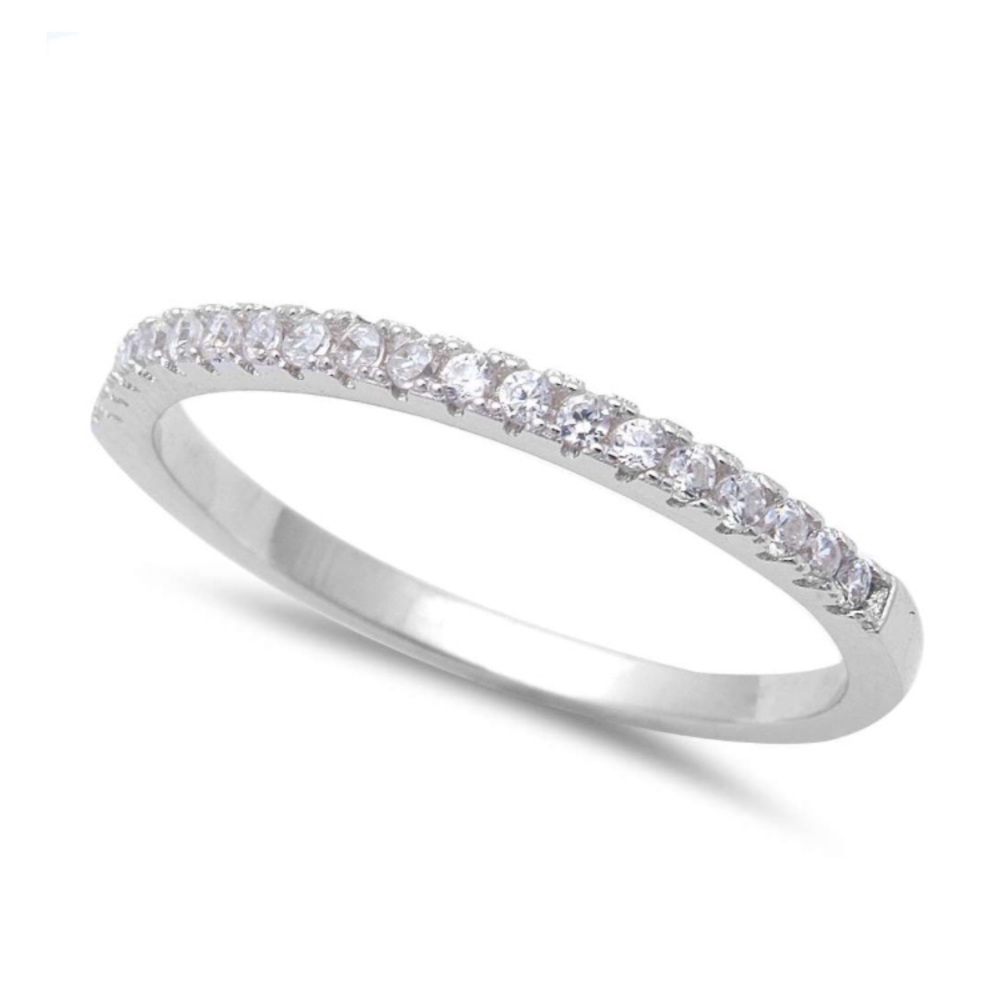 Sterling silver 925 eternity ring