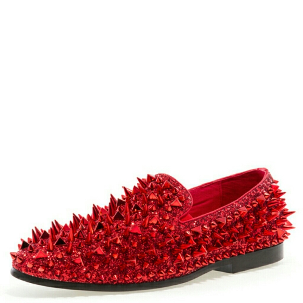 JUMP NEW YORK LORD RED LOAFERS
