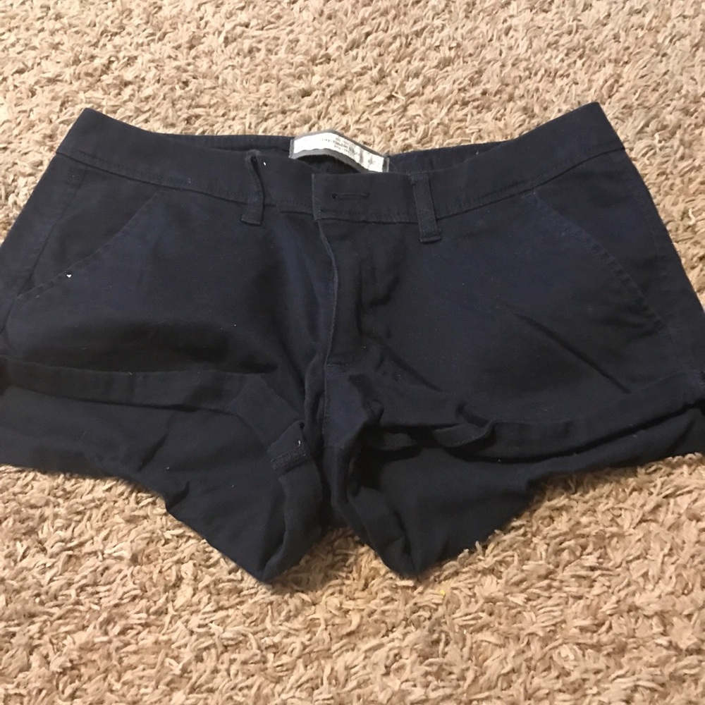 Navy Women's Abercrombie Shorts