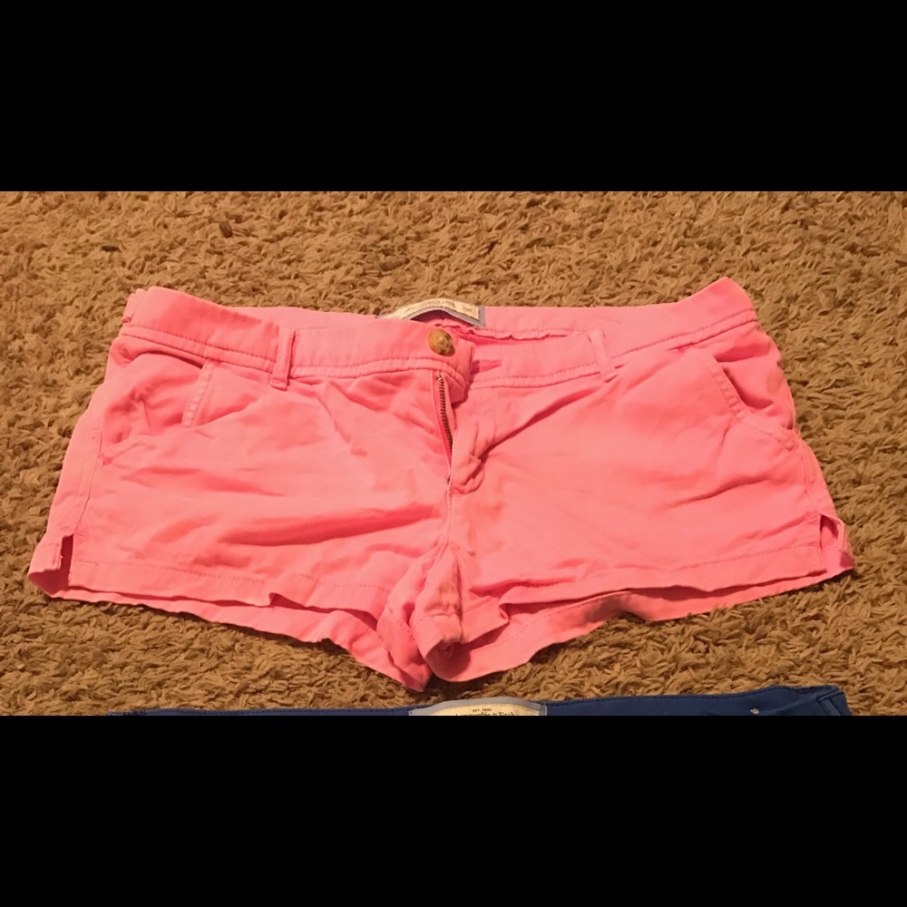 Women's Pink Abercrombie Shorts
