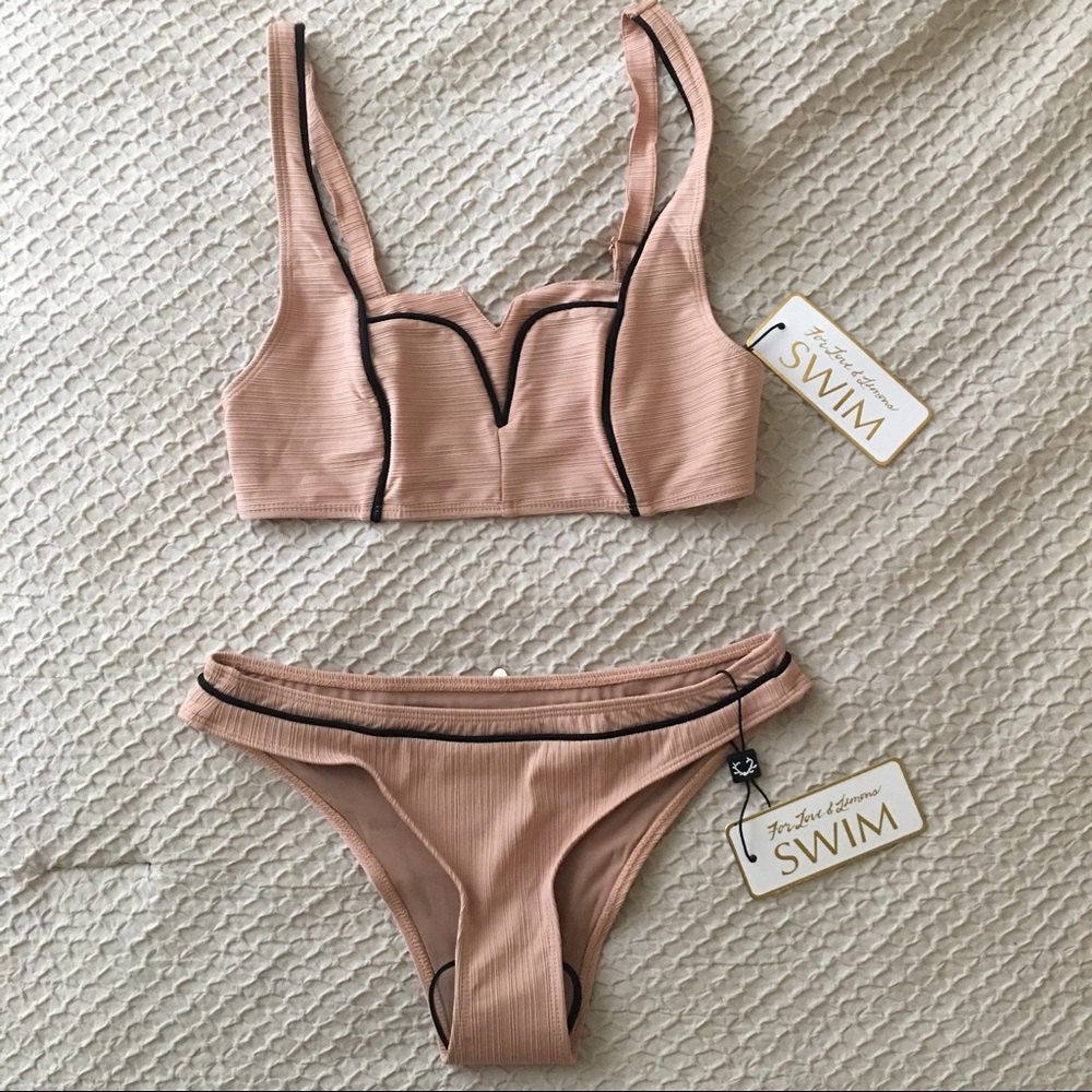 For Love and Lemons Swim Set