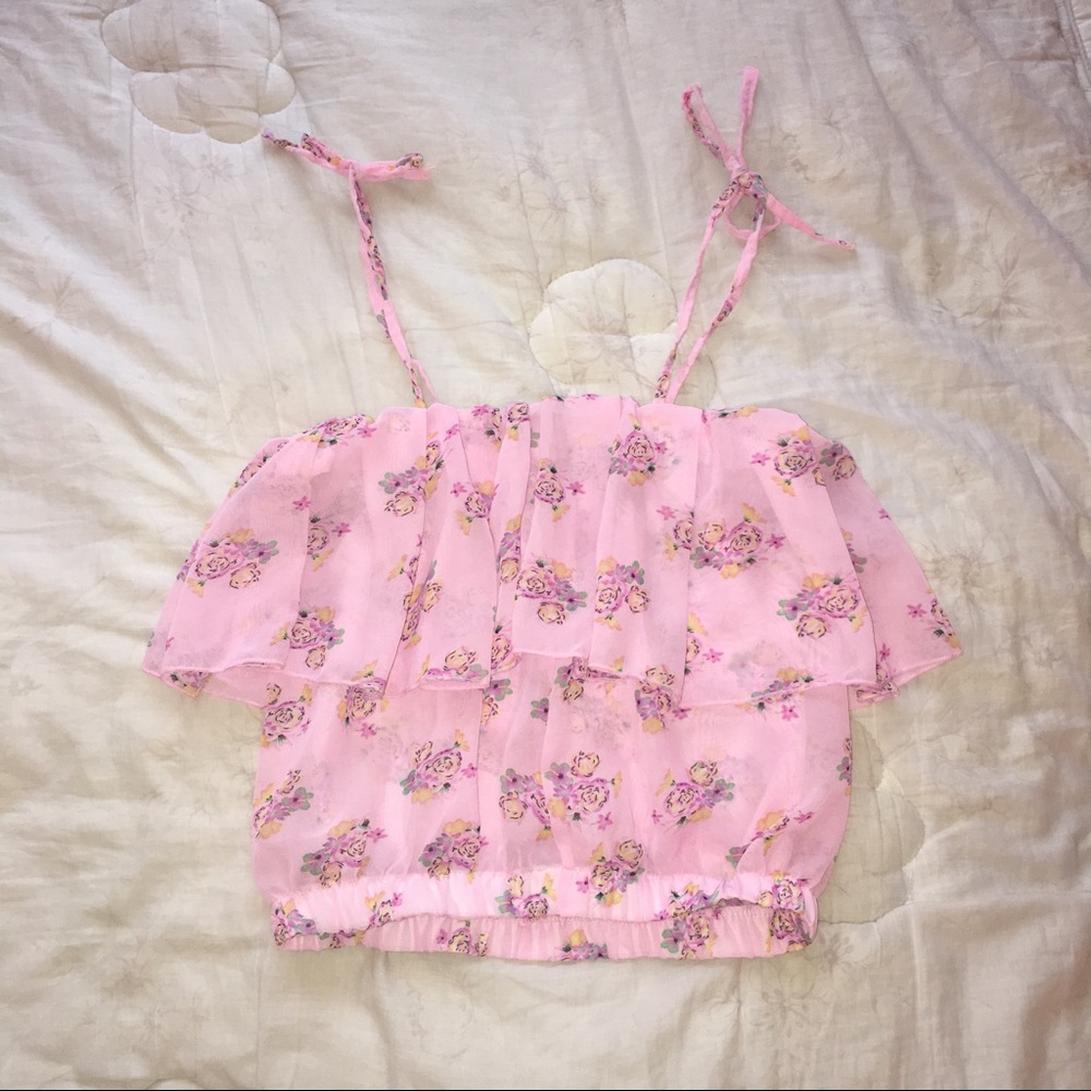 Convertible crop top