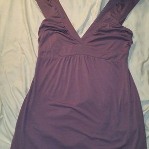 Guess large purple halter top