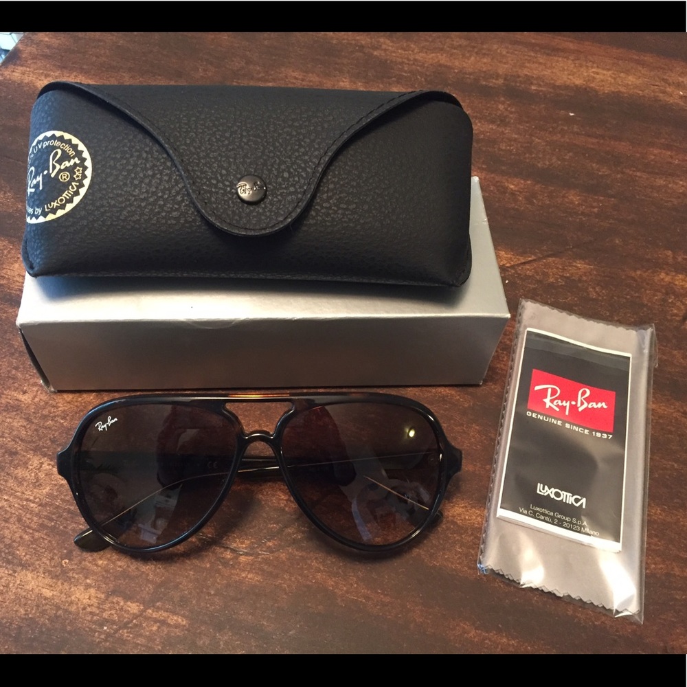 Ray-Ban Cats 5000 Classic Tortoise, RB4125