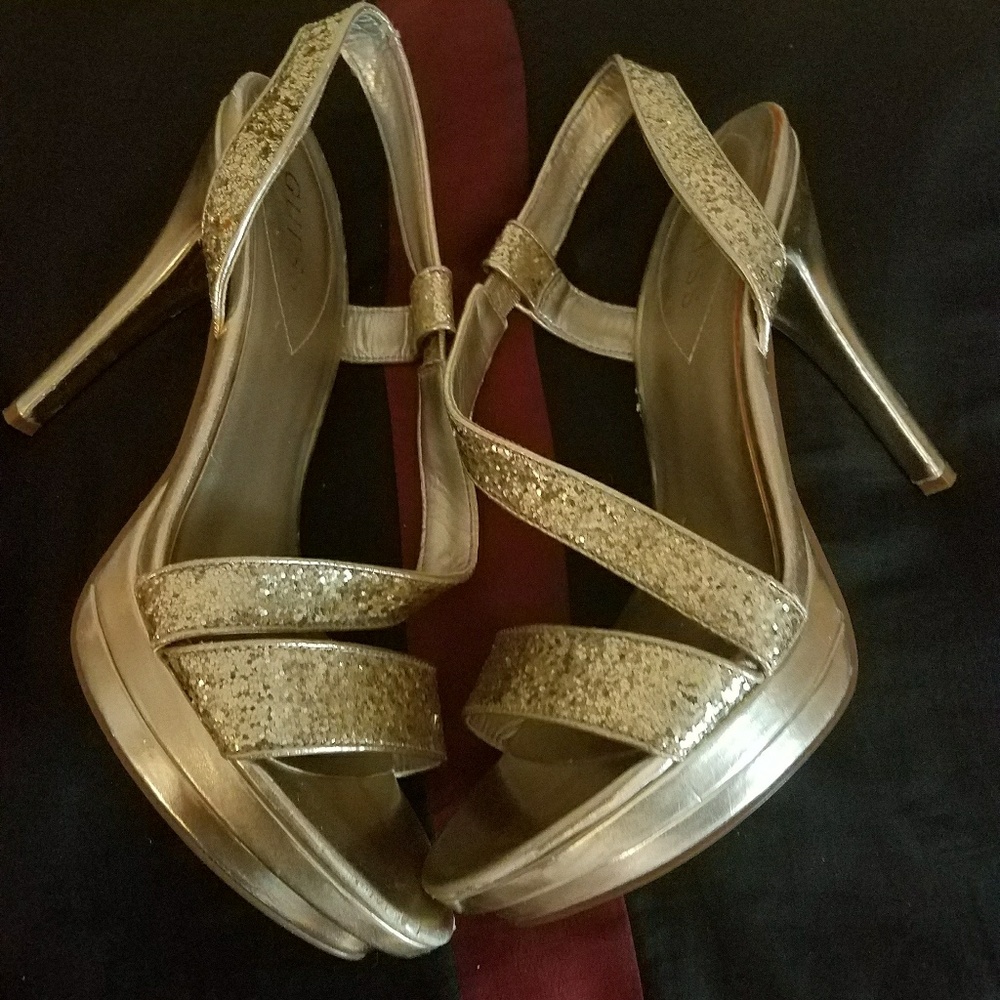 Golden Guess heels