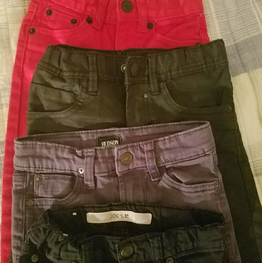 Bundle of 5 kids jeans Hudson, Joe, Abercrombie