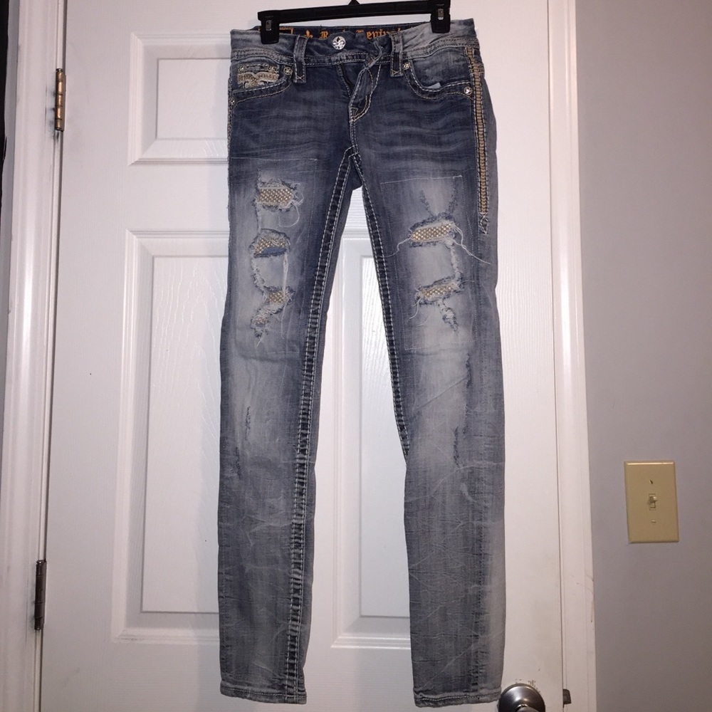 Orange Rock Revival Jeans!