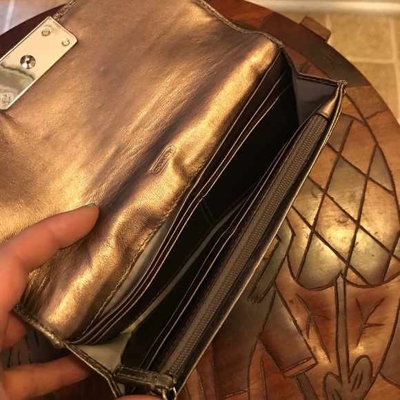 Coach metallic wallet - Picture 3 of 5