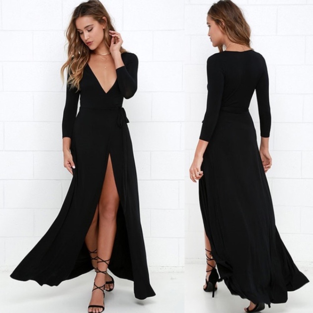Beautiful open side maxi dress! - Picture 3 of 4