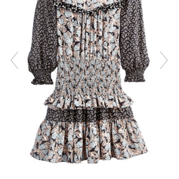 LIKE NEW Rebecca Taylor Bijou Patchwork Dress - Picture 4 of 5