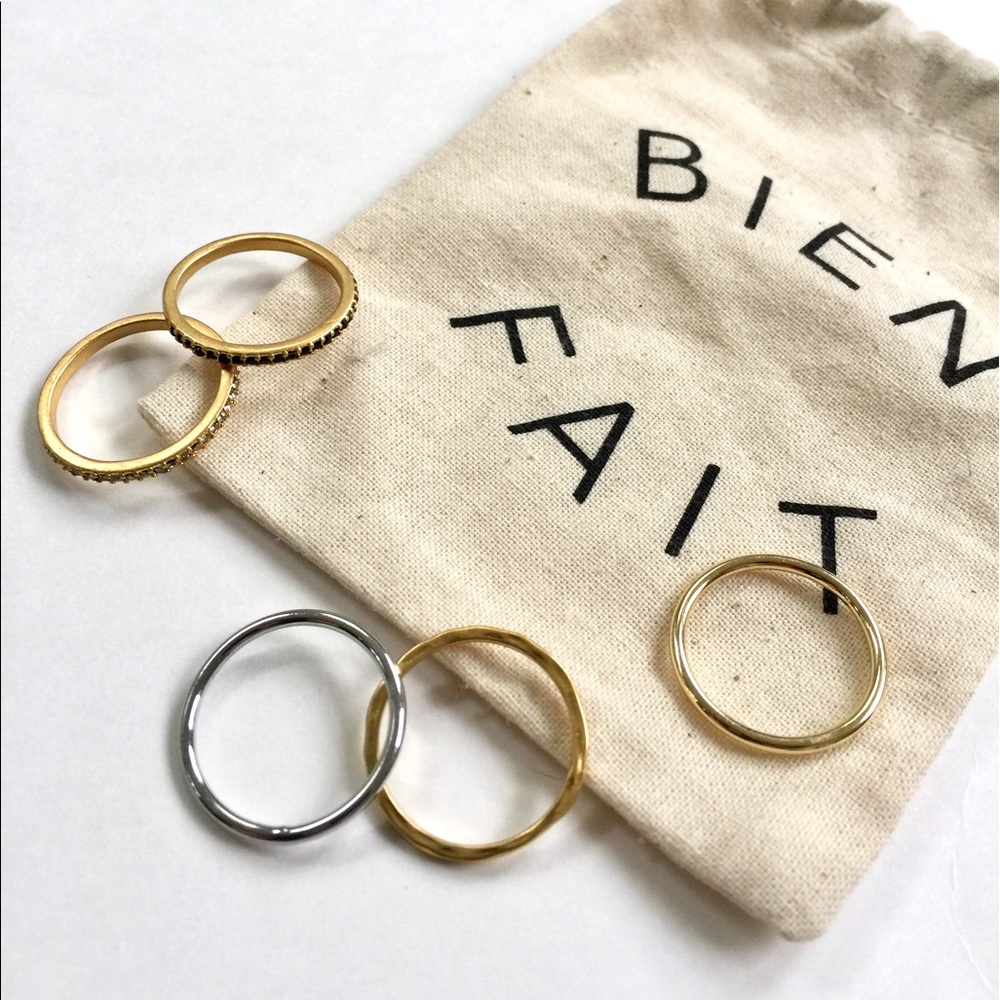Madewell Stacking Rings