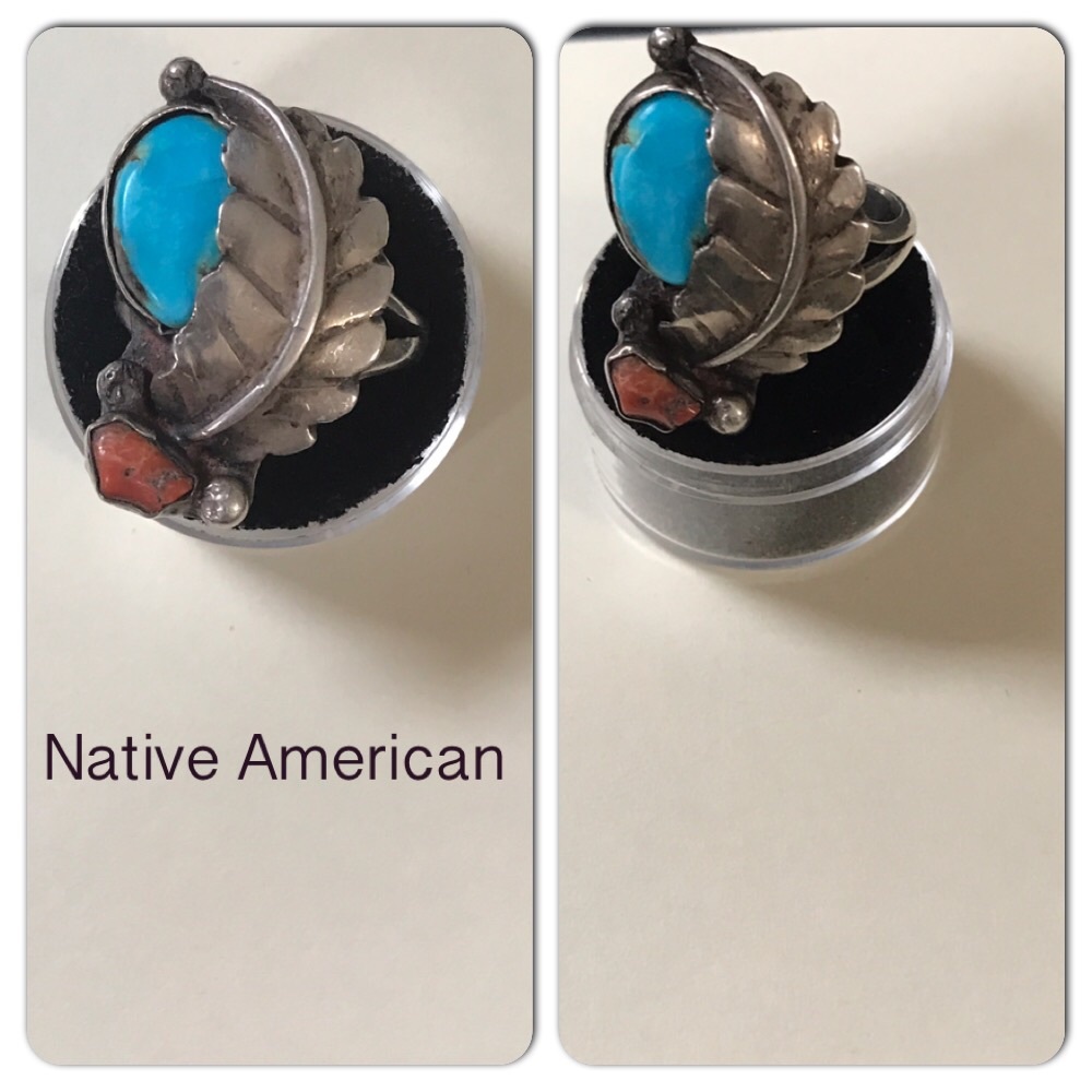 Native American sterling silver ring