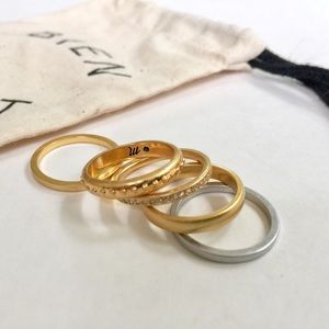 Madewell Stacking Rings