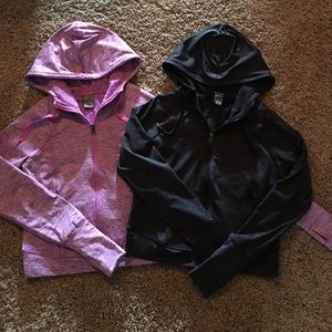 Duo Dry zip up hoodies