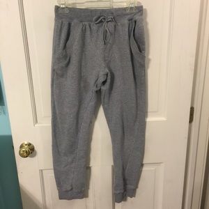 Grey joggers