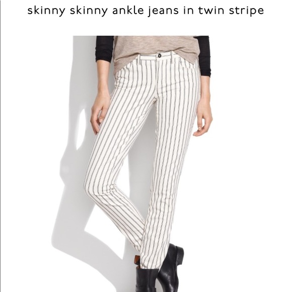 Madewell Denim - NWT. Madewell skinny skinny ankle jeans.