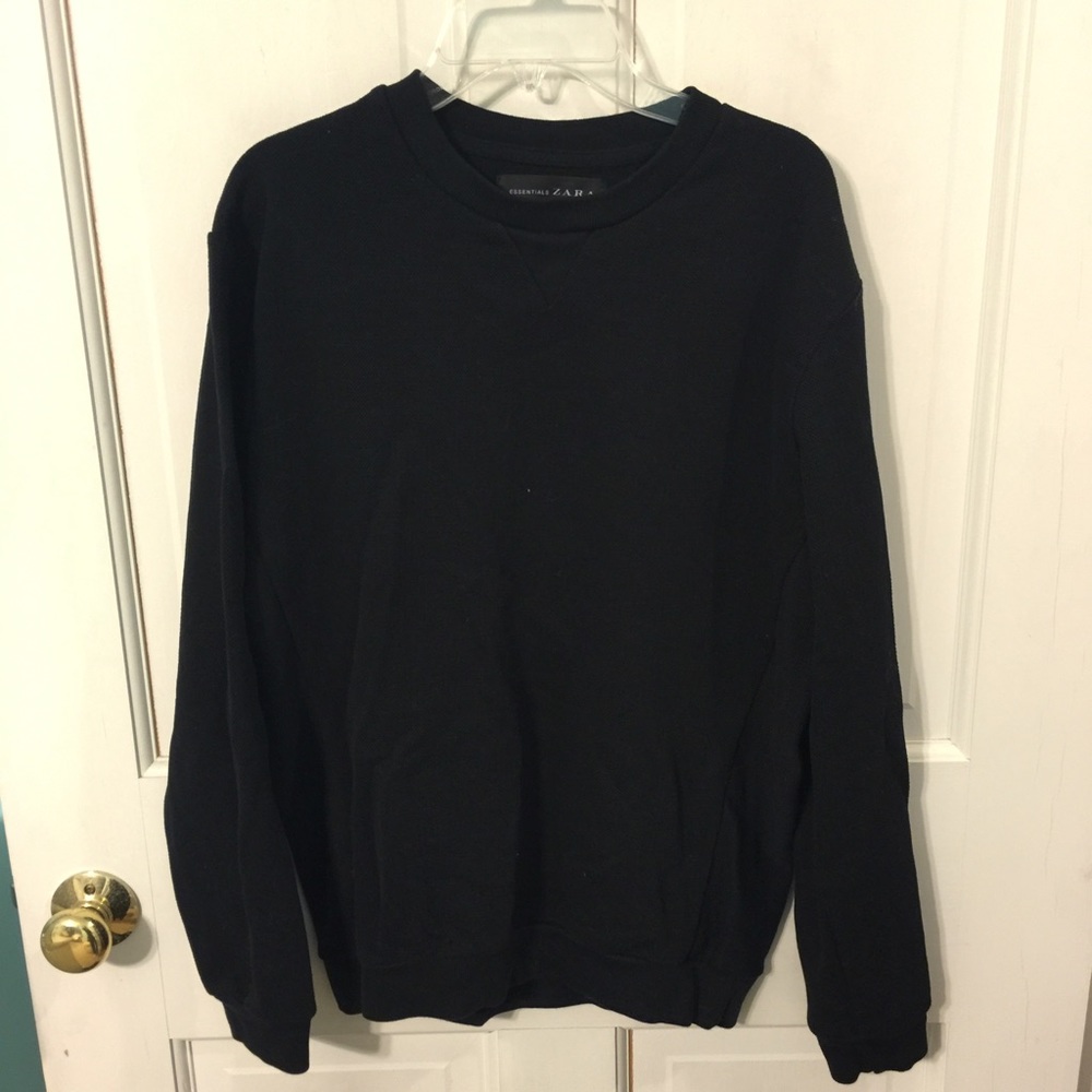 Black ZARA crew