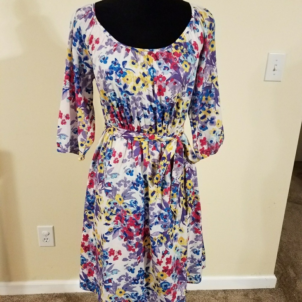 Old Navy long sleeve floral dress