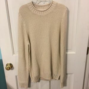Cream sweater