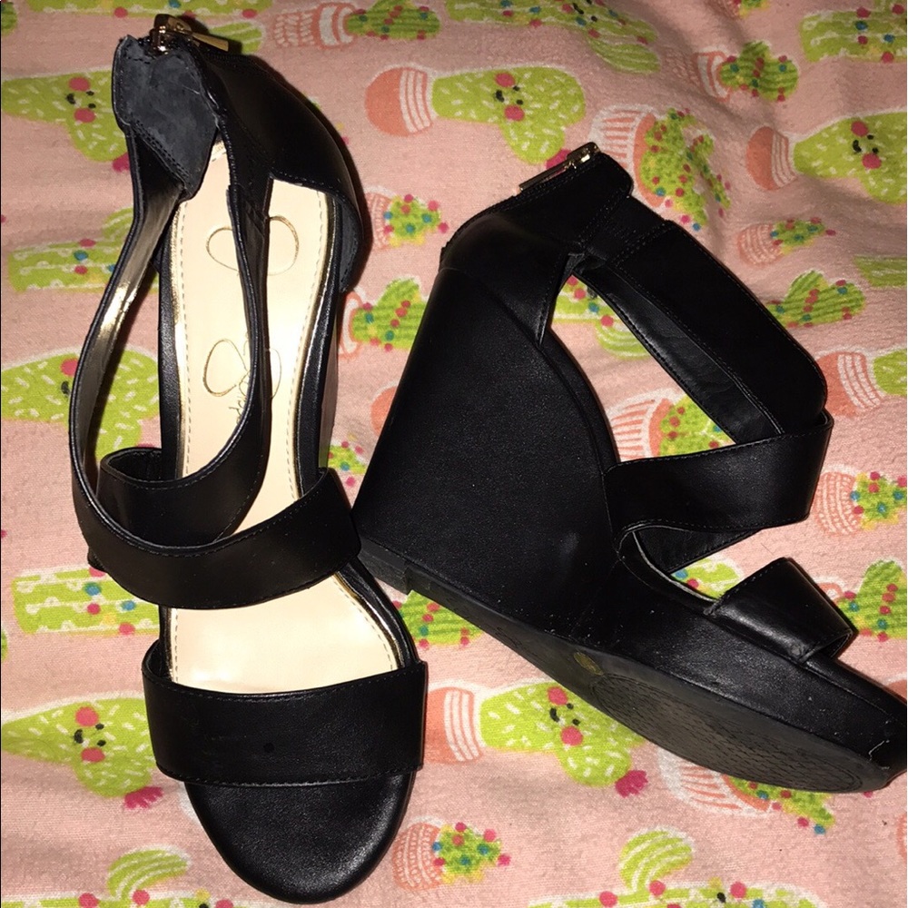 Jessica Simpson wedges