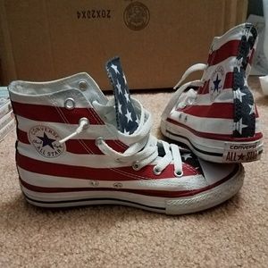 American flag converse