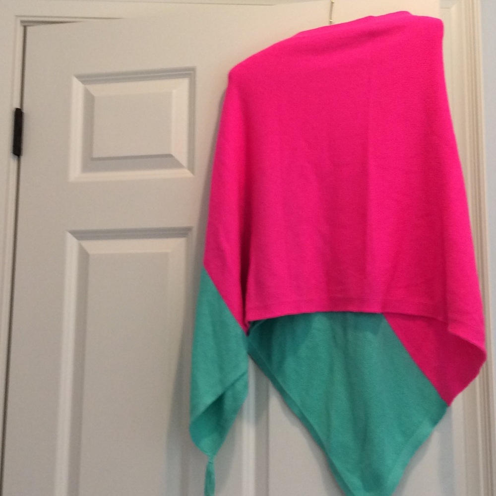 Lilly Pulitzer sweater wrap, retails $95