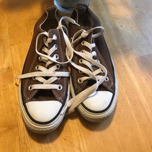 Light brown converse