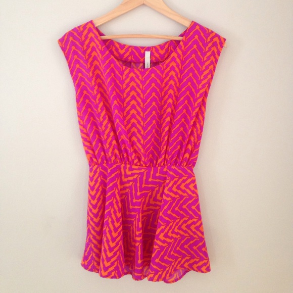 Paper Crane Tops - NWT Paper Crane  Peplum