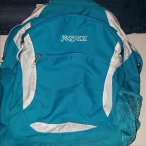 Blue Jansport Bag