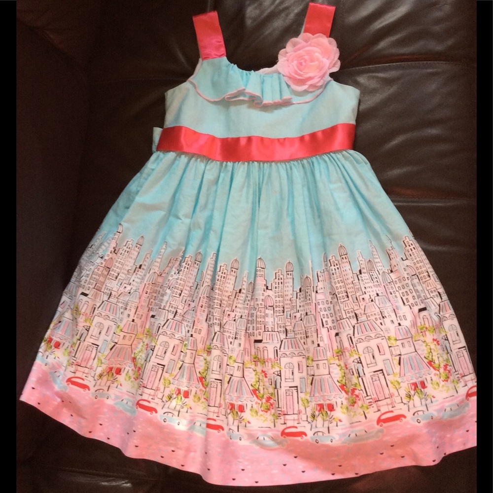 Girls Dressy Lined Dress size 5