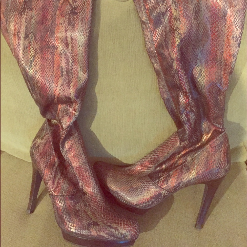 Knee high boots
