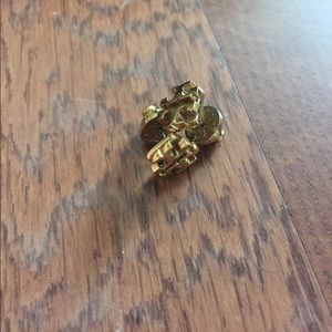 Tory Burch Logo Stud Earrings
