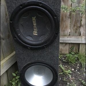 12"inch subwoofers