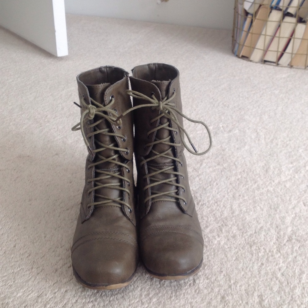 Steve Madden Combat Boots