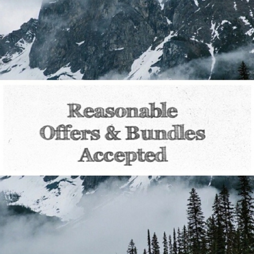 Reasonable Offers & Bundles Accepted