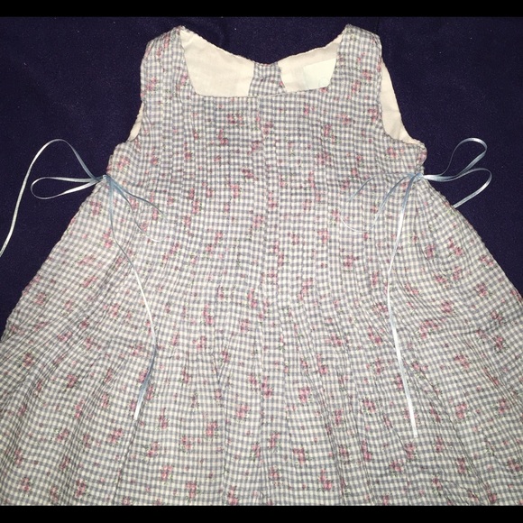 European boutique baby girl dress 12m spring ready - Picture 1 of 4